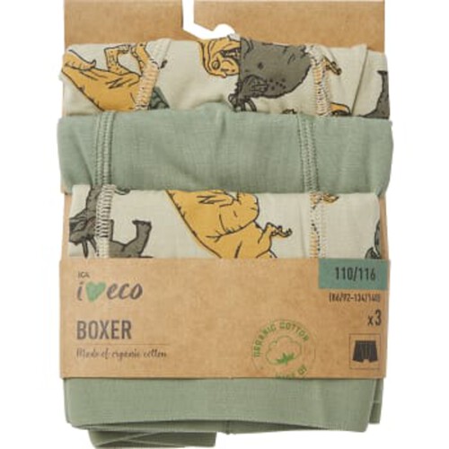 Boxer Axel 3p dino 134/140 ICA I love eco