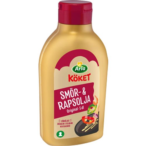 Smör- & rapsolja Flytande 5dl Arla Köket