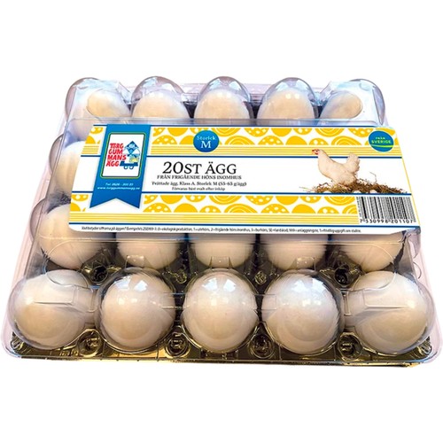 Ägg 20-pack Torggummans Ägg