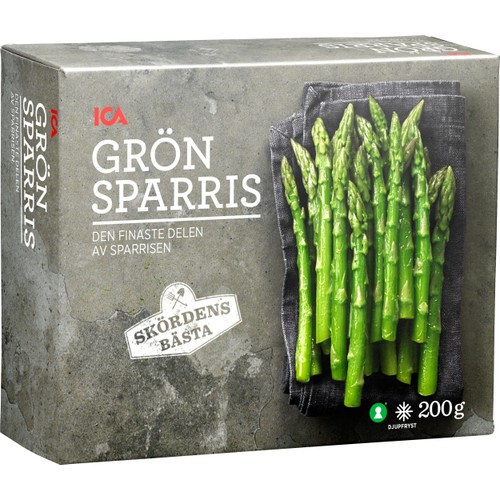 Grön sparris Fryst 200g ICA