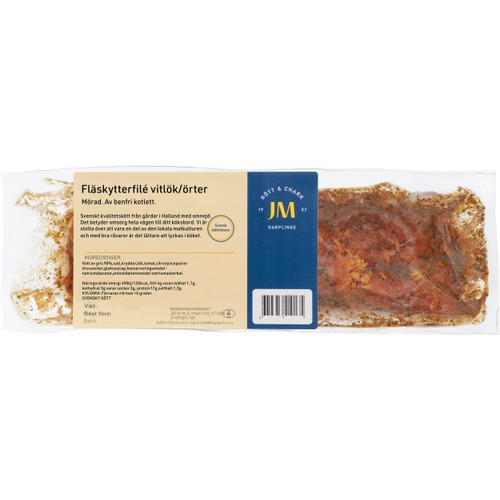 Fläskytterfilé Vitlök/örter ca 1kg JMs Kött & Chark