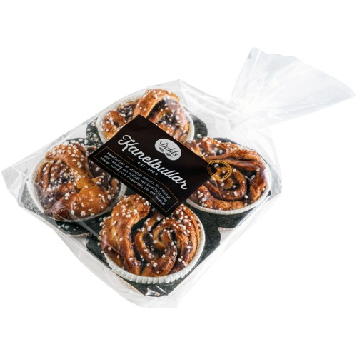 Kanelbullar 4-p 300g Dahls