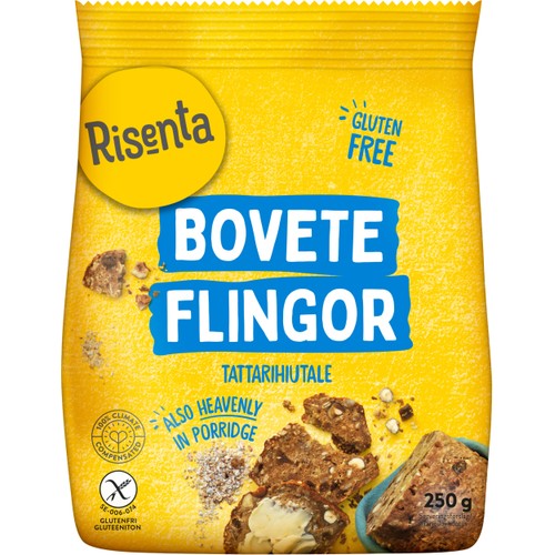Boveteflingor 250 g Risenta