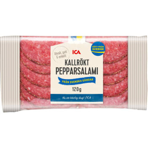 Pepparsalami Kallrökt 120g ICA