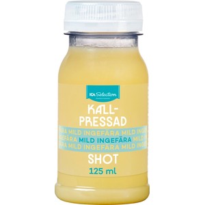 Shot mild Ingefära Kallpressad 125ml ICA Selection