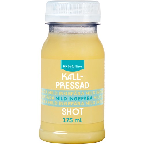 Shot mild Ingefära Kallpressad 125ml ICA Selection