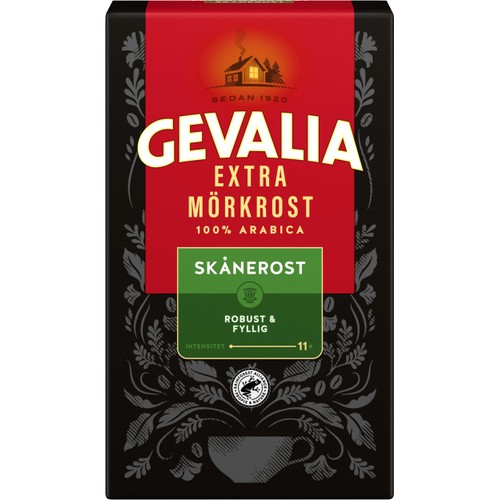Bryggkaffe Skånerost Extra mörkrost 425g Gevalia