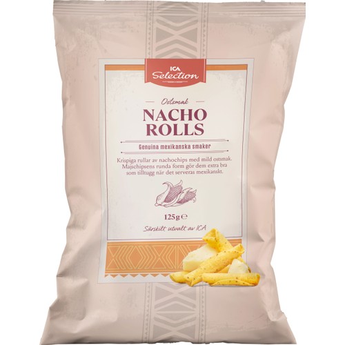 Nachorolls Cheese 125g ICA Selection