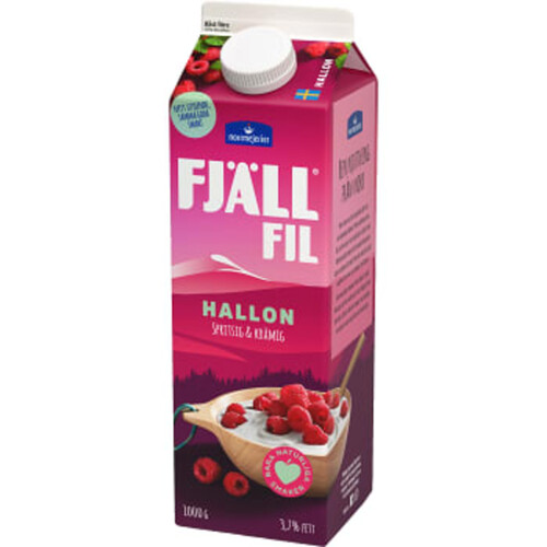 Fil Hallon 3,7% 1000g Fjällfil