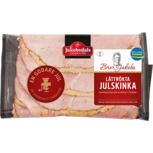 Julskinka Lättrökt 100g Bror Jakob