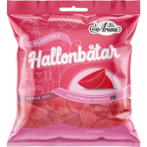 Hallonbåtar 290g Aroma