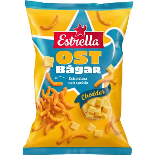 Ostbågar Cheddar Extra Stora 210g Estrella