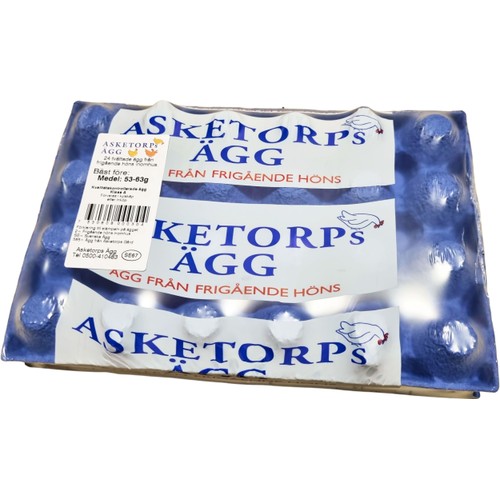 Ägg M 24-pack Asketorps Gård