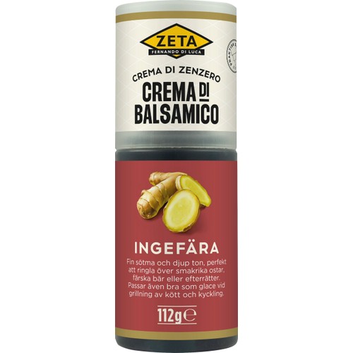 Crema di Balsamico ingefära 112g Zeta