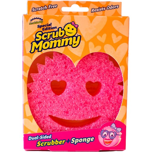 Scrub Mommy Städsvamp Hjärta