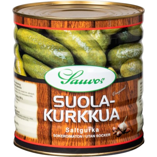 Saltgurka Sauvos 1600g Sponsab