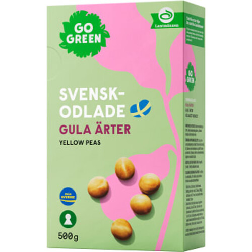 Gula ärter 500g GoGreen