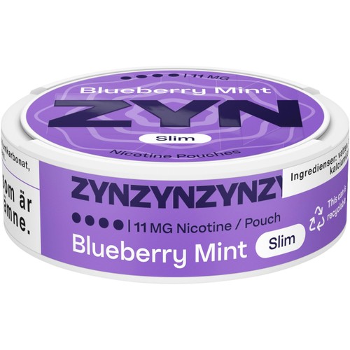 Zyn Blueberry Mint S 11mg S4 13.6g