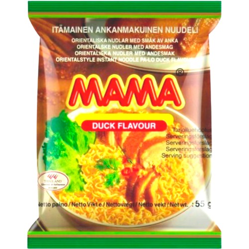 Snabbnudlar Anksmak 55g Mama