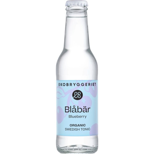 Tonic Vatten Blåbär 200ml Ekobryggeriet