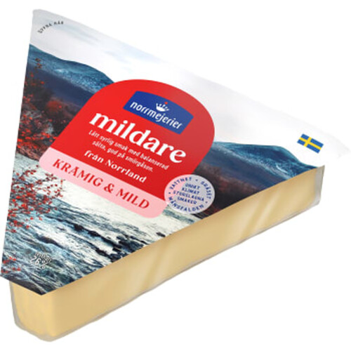 Ost Mildare 26% ca 1kg Norrmejerier