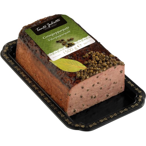 Paté Grönpeppar 1,5kg Tante Juliette