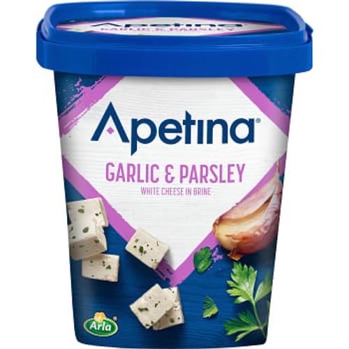 Vitost Vitlök & persilja Tärnad i lake 200g Apetina®