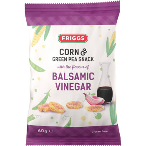 Corn Snack BalsamVinäger 60g Friggs