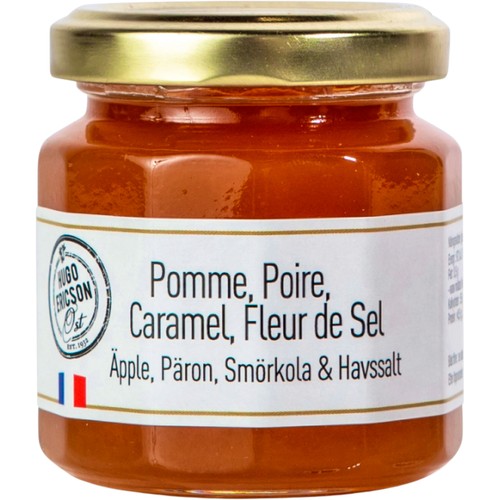 Marmelad Äpple, Päron, Havssalt & Smörkola 125g Hugo Ericson Ost