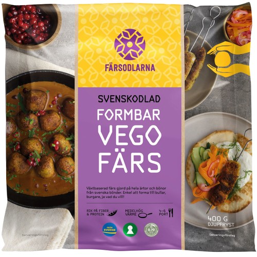 Formbar vegofärs 400g Svenska Färsodlarna