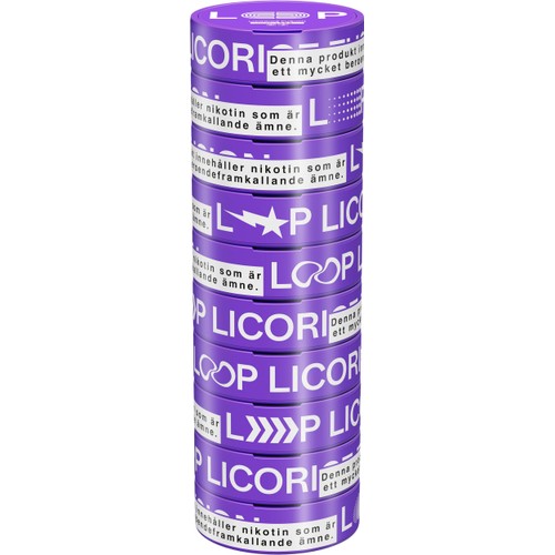 Loop Licorice Fusion Strong Stock