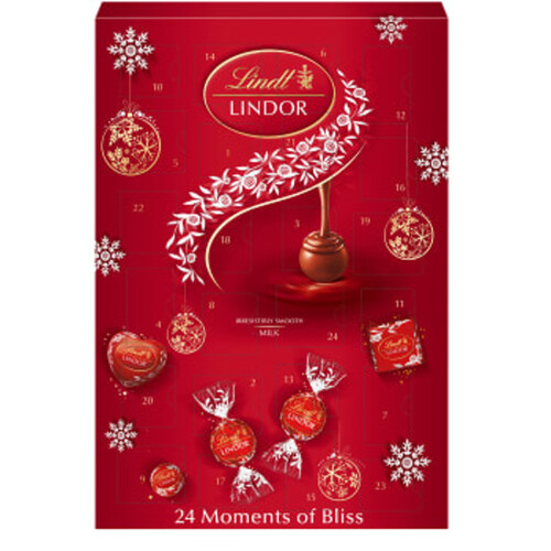Chokladkalender Lindor Bliss 268g Lindt
