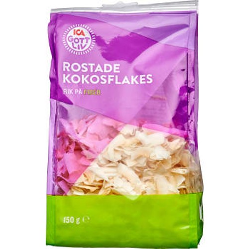 Kokosflakes Rostade 150g ICA Gott liv