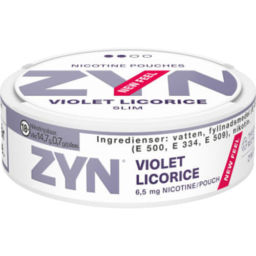 Slim Violet Licor S2 14.7g Zyn