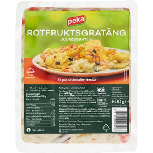 Rotfruktsgratäng 800g Peka