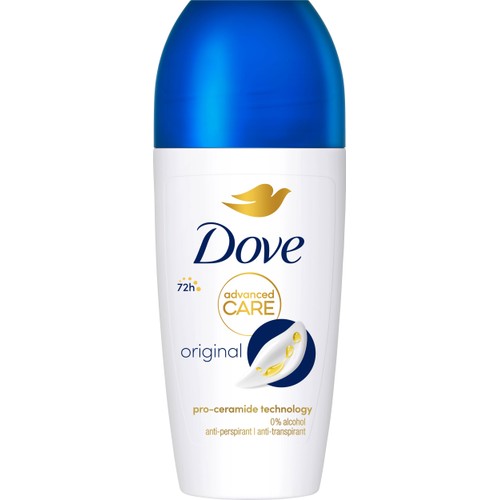 Deodorant 72h Advanced Care Original Roll On 50ml Dove