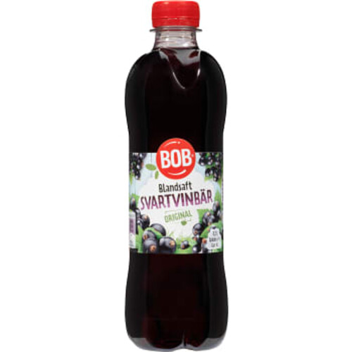 Blandsaft Svarta vinbär 500ml BOB