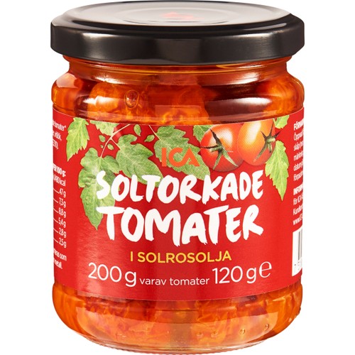 Soltorkade tomater 200g ICA