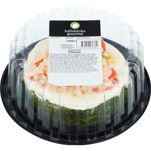 Smörgåstårta Räkbomb 600g Kallskänks gourmé