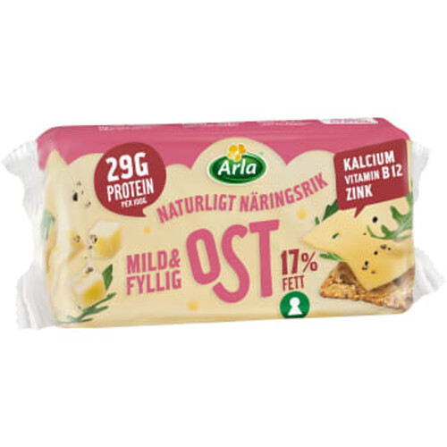 Mild & Fyllig ost ca 310g Arla