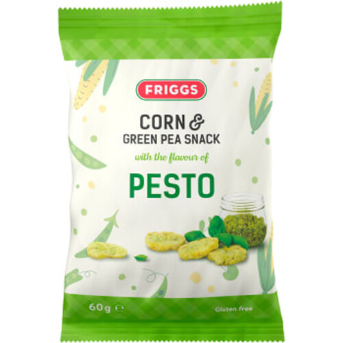 Snacks Corn Pesto 60g Friggs