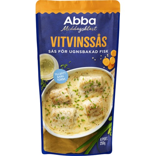Vitvinssås 250g Middagsklart Abba