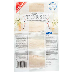 Torsk Ryggfilé MSC 400g 4-p Ullmo
