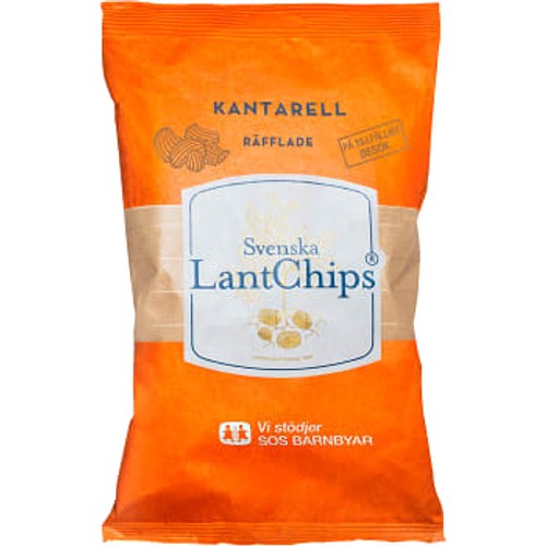LantChips Kantarell Räfflade 200g LantChips