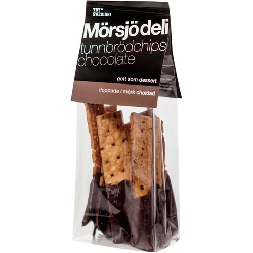 Tunnbrödschips Choklad Mörsjö Deli 100g Hugo Ericson Ost