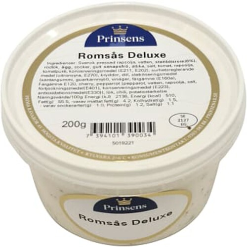 Romsås Deluxe 200g Prinsens