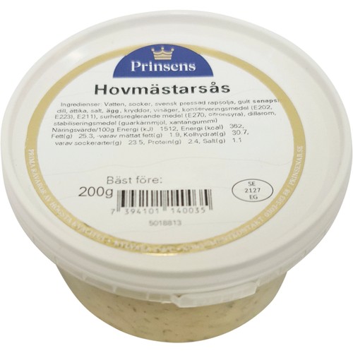 Hovmästarsås 200g Prinsens Sill & Sallader