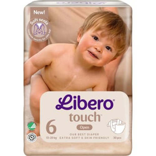 Blöjor Touch Strl 6 13-20kg 30-p Libero