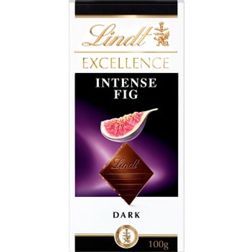 Chokladkaka EXCELLENCE Fikon Mörk Choklad 100g Lindt