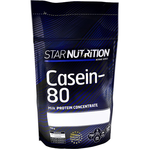Casein-80 Pulver Chocolate Milk 750ml Star Nutrition